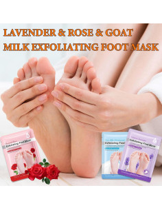 Mascarilla Exfoliante para Pies LZYLLS 6 Piezas Hidratante 2