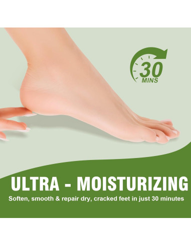 Mascarillas Hidratantes para Pies TEAWOO - 18 Pares con Karité