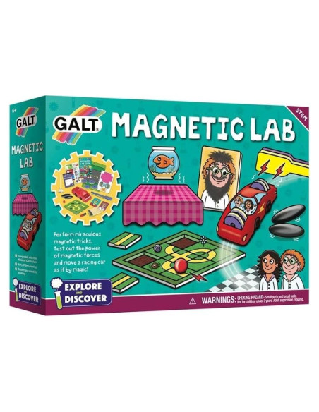 Galt Toys Kit de Ciencia Magnético para Niños 6+ Años