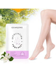 Mascarilla Exfoliante para Pies Guangjing - 2 Pares Hidratante 2