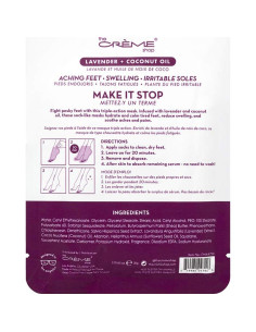 Mascarilla Suavizante para Pies La Tienda de Crema 3 Tipos 2