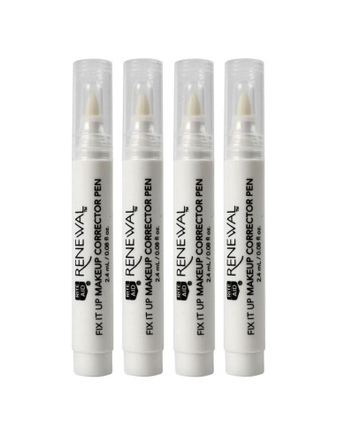 Bolígrafo Corrector de Maquillaje 4 Pcs Genérico 2.4mL