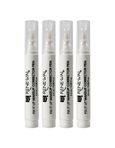 Bolígrafo Corrector de Maquillaje 4 Pcs Genérico 2.4mL