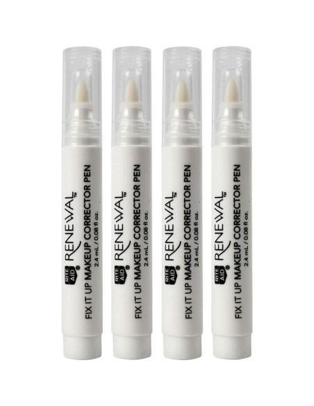 Bolígrafo Corrector de Maquillaje 4 Pcs Genérico 2.4mL