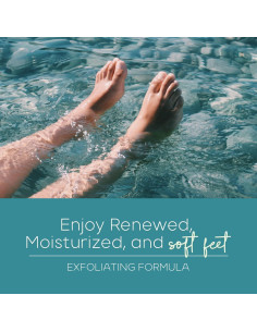 Mascarilla para Pies Skin Aesthetics - Sal Marina y Aloe - Hidratante y Exfoliante - 3 Pares 2