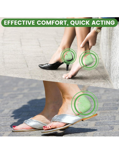 30 Parches Adhesivos para Talones Agrietados TEAWOO Aloe Vera