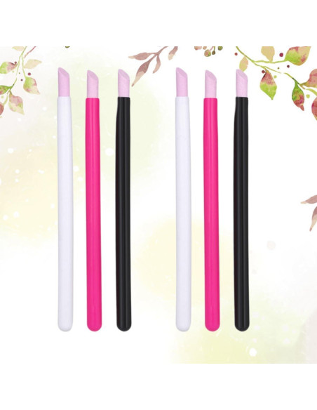 Empujador de Cutículas y Lijadora de Uñas VINTORKY 6 Piezas