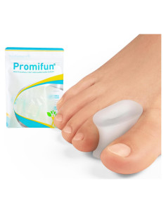 Separadores de Dedos de Gel Promifun - 12 Unidades Medianas