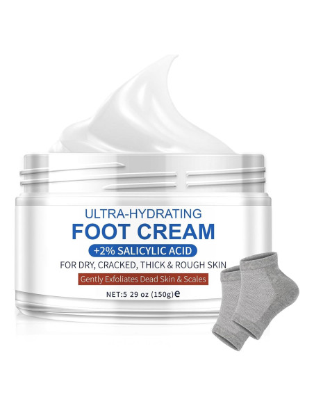 Crema para Pies Ultra Hidratante TEAWOO 150g + Calcetines