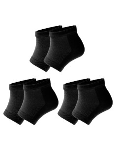 3 Pares Calcetines Hidratantes de Gel COMNICO para Talones