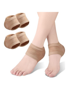 Calcetines Hidratantes de Gel Xemz para Talones Agrietados - 2 Pares