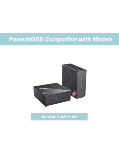 Adaptador CA USB Tipo-C 65W PowerHOOD para ACEMAGIC AM06
