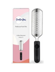 Lima de pies Footvital FV-Foot-File - Acero inoxidable ergonómico 2