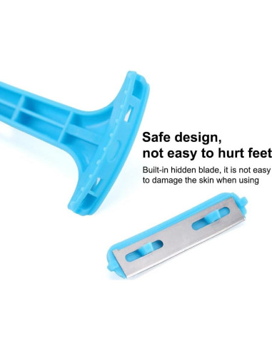 Raspador de Pedicura AKOAK 2 Piezas Azul - Elimina Callos