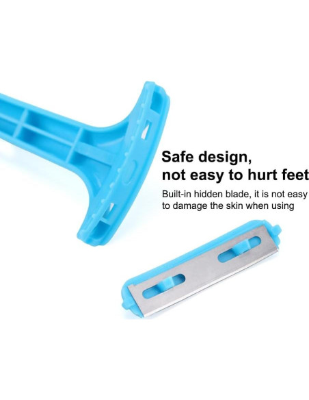 Raspador de Pedicura AKOAK 2 Piezas Azul - Elimina Callos