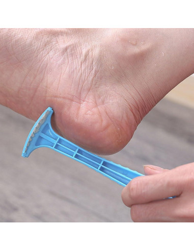 Raspador de Pedicura AKOAK 2 Piezas Azul - Elimina Callos