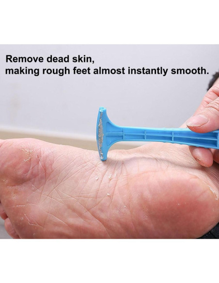 Raspador de Pedicura AKOAK 2 Piezas Azul - Elimina Callos