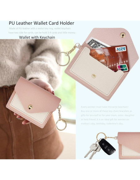 Monedero de Llave Boho BIHRTC con Pulsera y Soporte Labial