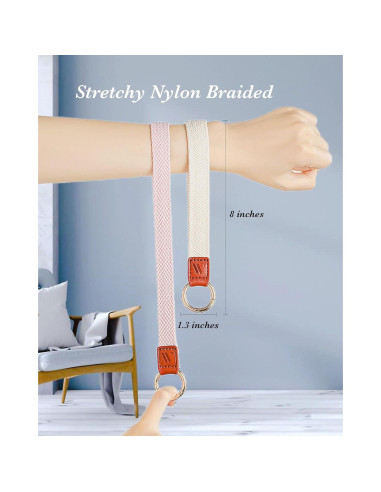 Llavero de Muñeca WEESMILE Caramelo - Nylon Elástico 20.32 cm
