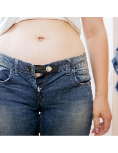 5 PCS Extensores de Cintura Elásticos Ajustables Deshionew