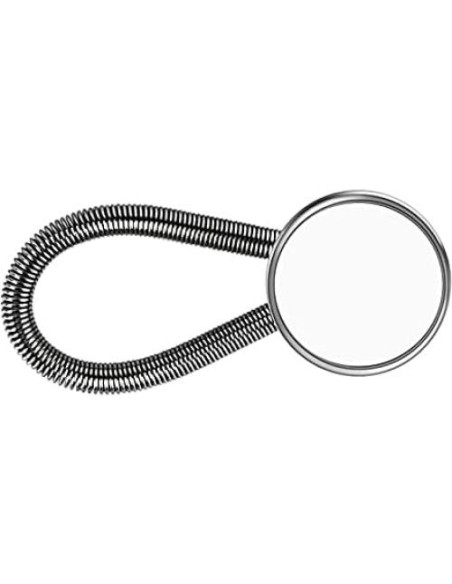 12 Extensores de Cuello Premium para Camisas - Negro, Blanco, Plata