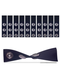 Extensor de Botón LZKZPY para Cubierta de Barco 1-2" Negro 10pack