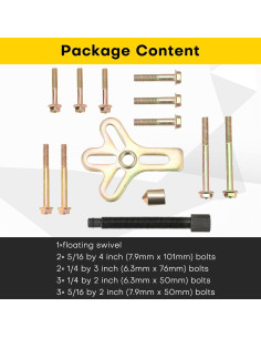 Kit Extractor de Volante Acymner 13 Piezas Duradero 2