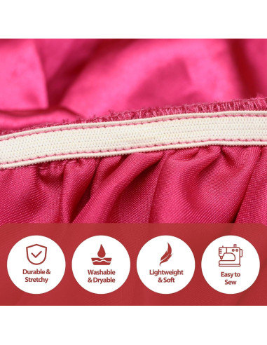 Banda Elástica Azul Marino Mandala Crafts 1.9 cm 13.7 m para Costura