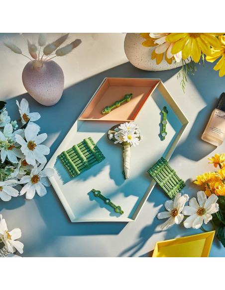 20 Pares de Pines Magnéticos Waydress para Corsage Verde