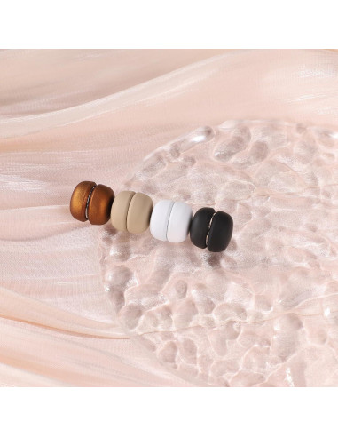 4 Alfileres Magnéticos para Hijab XIHIRCD - 1.27 cm - Mate