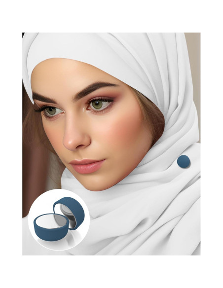 12 Imanes para Hijab MKCYD Sin Pinchos Multiuso para Mujeres