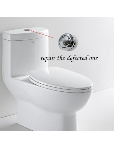 Botón de descarga dual Alovexiong 48mm con extensión 20cm