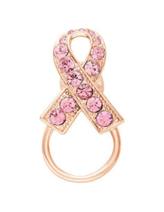 Broche Magnético Rosa NOUMANDA para Conciencia Cáncer de Mama
