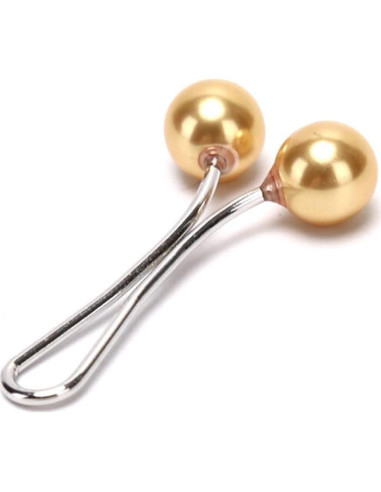 12 Pinzas de Perlas Multicolor para Bufanda Galepromot