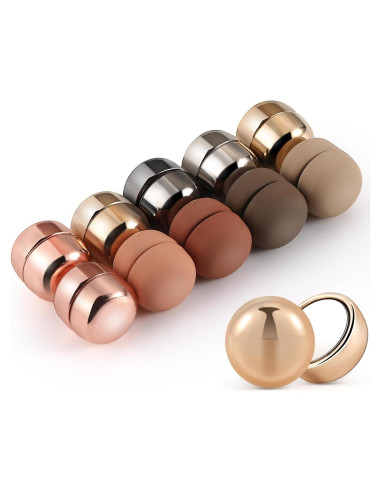 10 Imán para Hijab VZZNN - Pines Magnéticos Multiusos