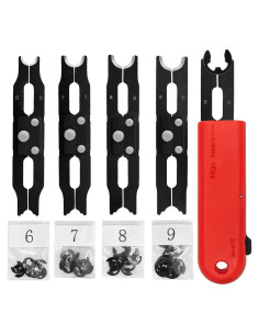 Kit Clips E Sopnom 4 Tamaños 6-9 mm con Herramienta