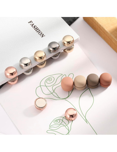 10 Imán para Hijab VZZNN - Pines Magnéticos Multiusos