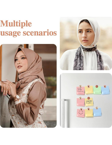 10 Imán para Hijab VZZNN - Pines Magnéticos Multiusos