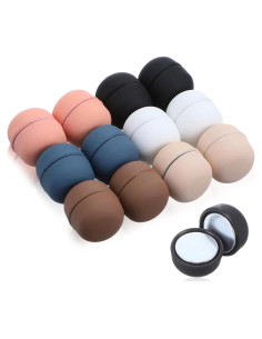 12 Pares de Pines sin Aguja Sibba para Bufandas Coloridos