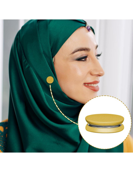 8 Alfileres Magnéticos para Hijab PEUTIER - Multiusos, 3.56 cm