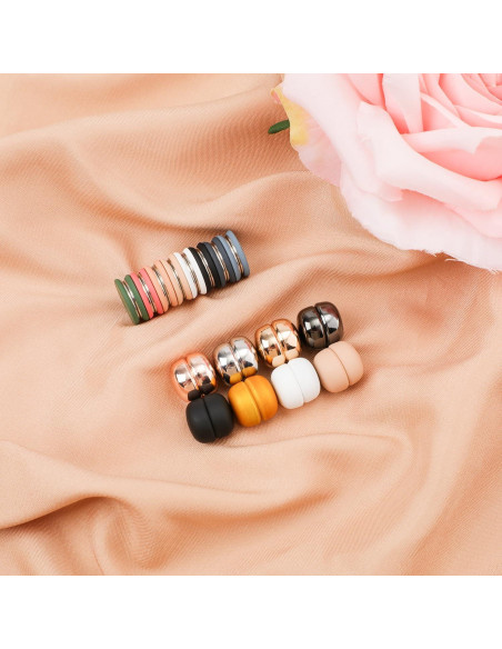 16 Alfileres Magnéticos para Hijab NQEUEPN - Multicolor
