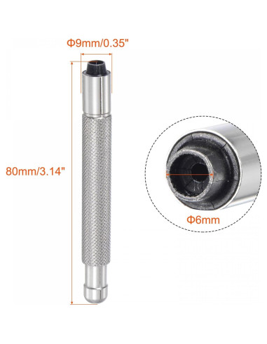 Enrollador de Corona de Reloj uxcell 6mm Acero Carbono Manual