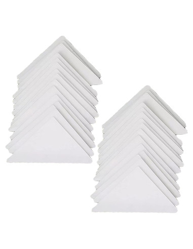 120 Piezas Collar Stays No Curl PVC para Camisas Polo