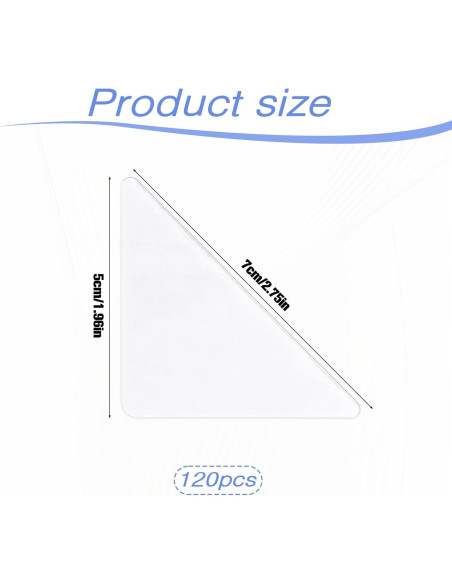 120 Soportes de Collar para Camisas de Hombre FdcLixuvol