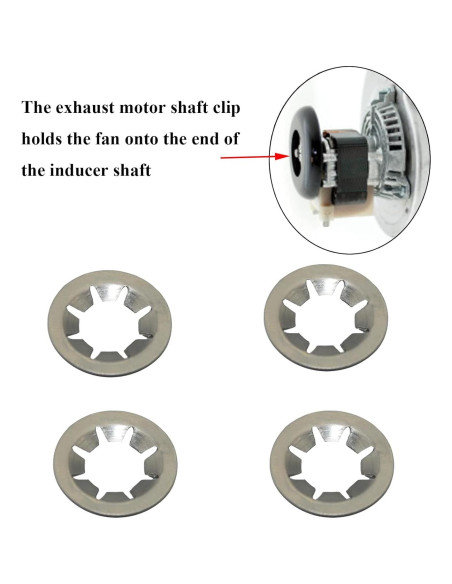 Paquete de 4 Clips de Ventilador Gugaguga AS31XH280