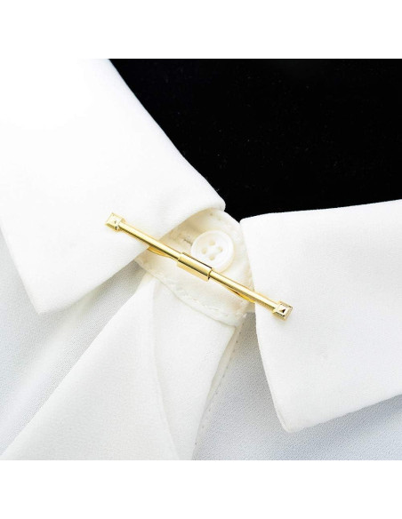 Clip de Corbata Canjoyn Cuadrado para Hombres 12.7cm