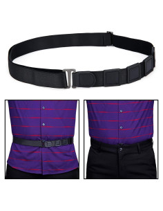 Cinturón Sujetador de Camisa Ajustable Kedofe 120 cm Elástico