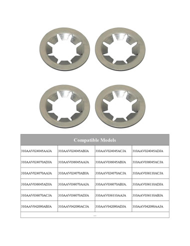 Paquete de 4 Clips de Ventilador Gugaguga AS31XH280