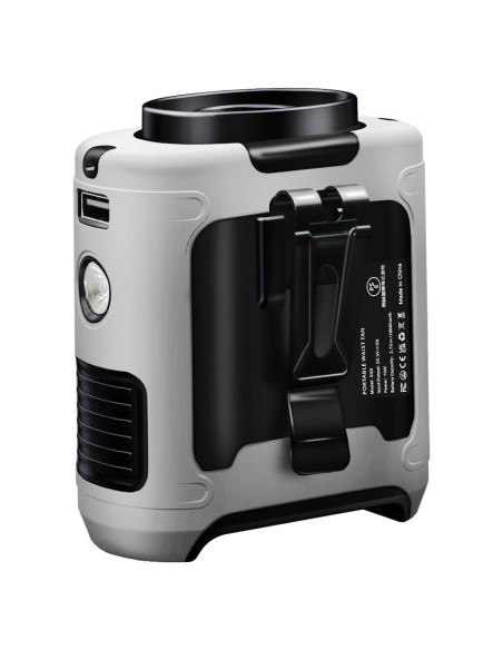 Ventilador Portátil CAZOKASI K50 10000mAh Clip Cintura Ventilador Portátil CAZOKASI K50 10000mAh Clip Cintura