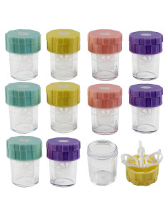 Kit de Limpieza de Lentes de Contacto ROYHOO 10 Piezas Colores